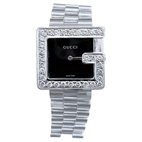 gucci g gucci diamond set ladies watch|gucci bezel watches for women.